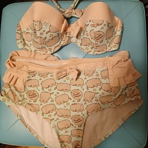 NWOT Pusheen Bikini